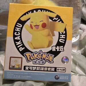 Pokémon Themed Scene Set Collectible Pikachu Boxed Figure